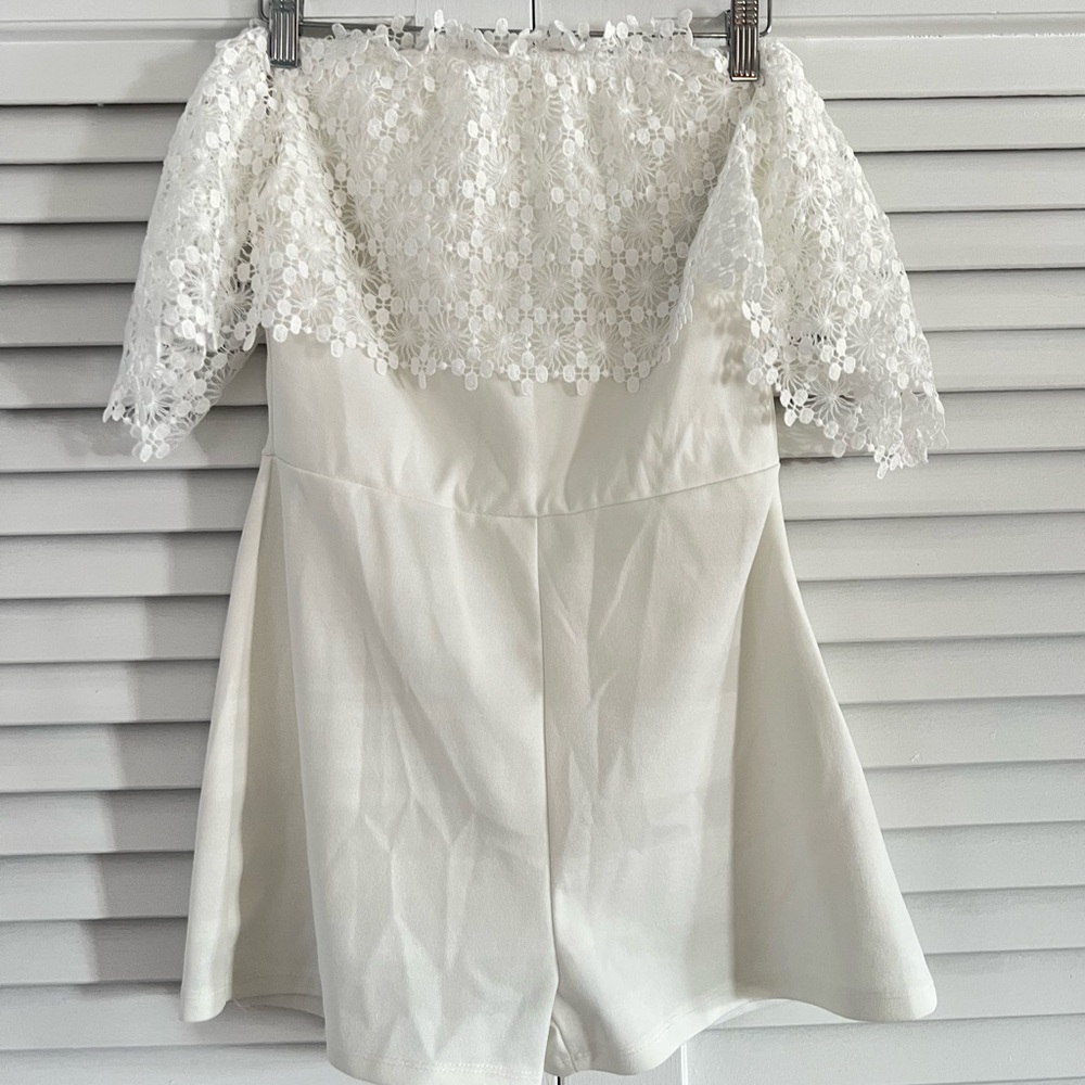 White Romper